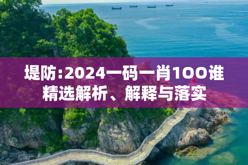 堤防:2024一码一肖1OO谁精选解析、解释与落实