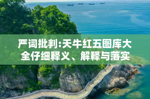 严词批判:天牛红五图库大全仔细释义、解释与落实