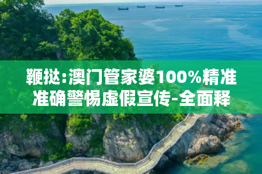 鞭挞:澳门管家婆100%精准准确警惕虚假宣传-全面释义、解释与落实