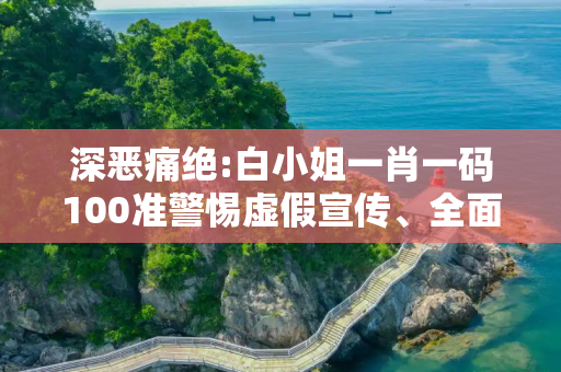 深恶痛绝:白小姐一肖一码100准警惕虚假宣传、全面解答与解释