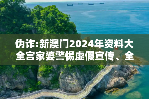 伪诈:新澳门2024年资料大全宫家婆警惕虚假宣传、全面解答