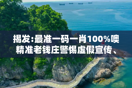 揭发:最准一码一肖100%噢精准老钱庄警惕虚假宣传、全面解答与解释