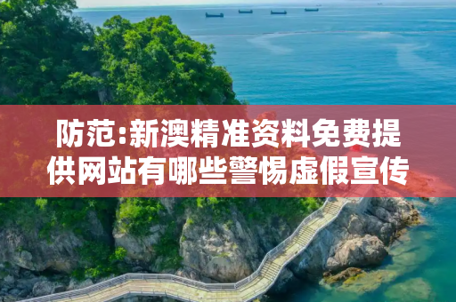 防范:新澳精准资料免费提供网站有哪些警惕虚假宣传-全面释义