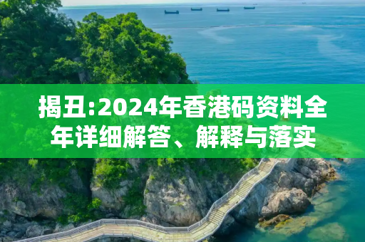 揭丑:2024年香港码资料全年详细解答、解释与落实