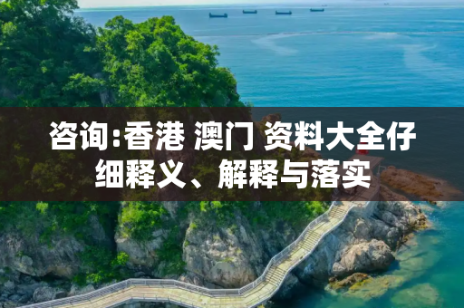咨询:香港 澳门 资料大全仔细释义、解释与落实